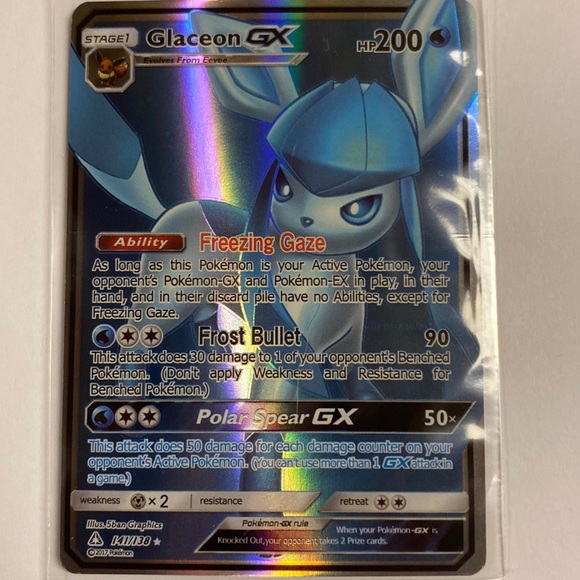 Pokemon | Games | Pokemon Glaceon Gx Full Art 41138 | Poshmark Pokemon | Games | Pokemon Glaceon Gx Full Art 41138 | Poshmark